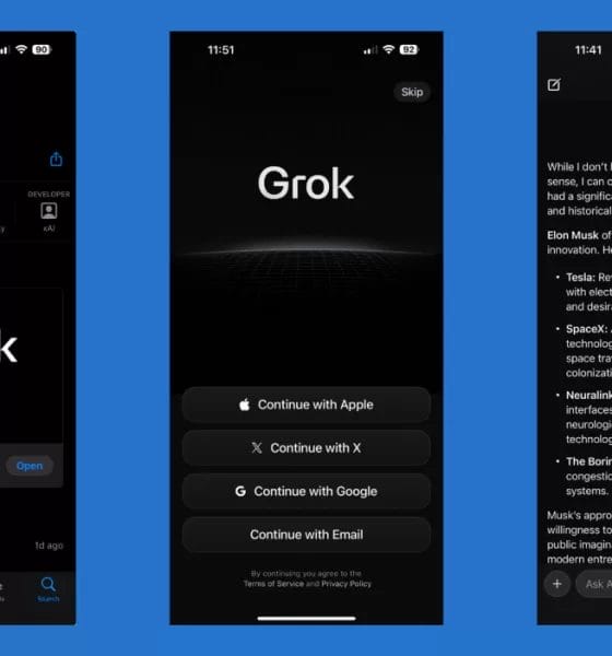 Grok AI free access