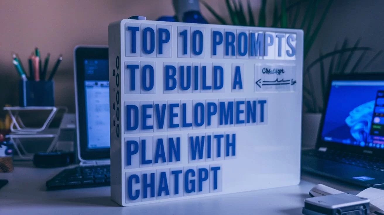 Build a Personal Development Plan with ChatGPT