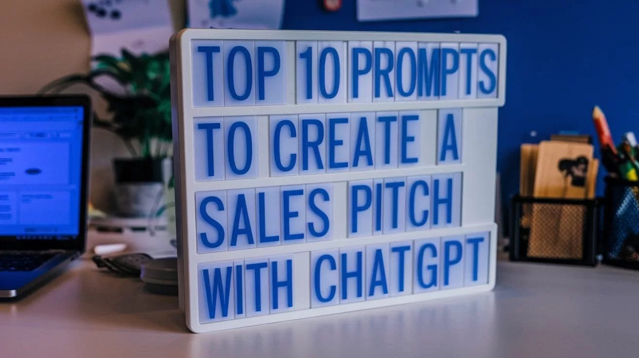 Create a Winning Sales Pitch with ChatGPT