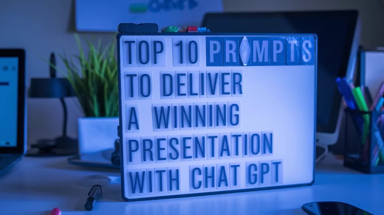 Deliver a Winning Presentation with ChatGPT