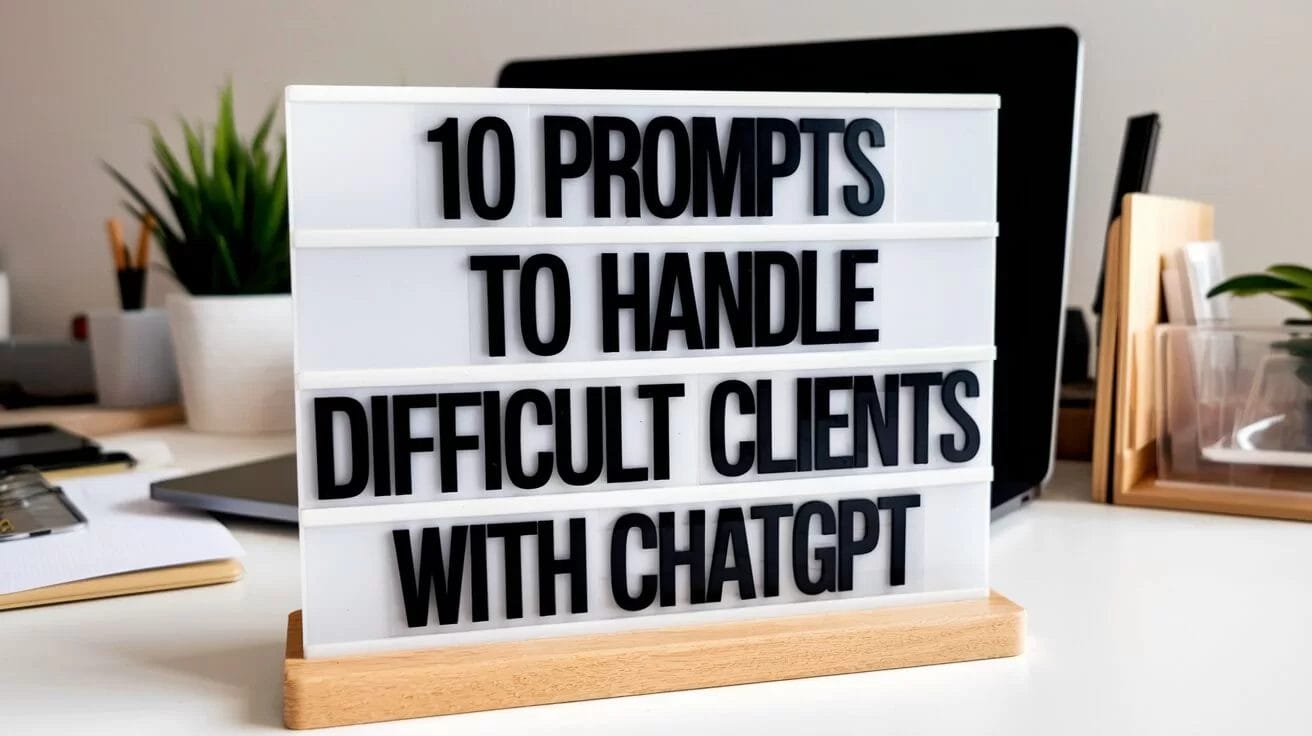 Handle Difficult Clients with ChatGPT