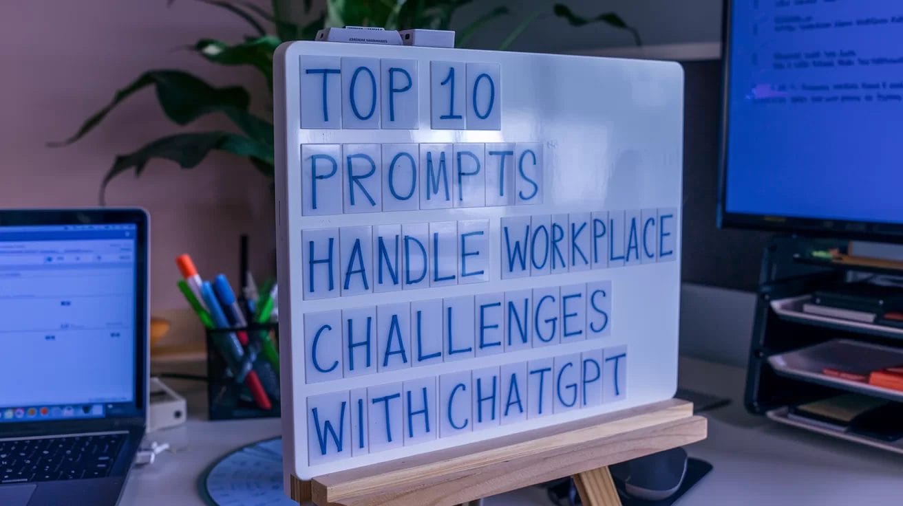 Handle Workplace Challenges with ChatGPT