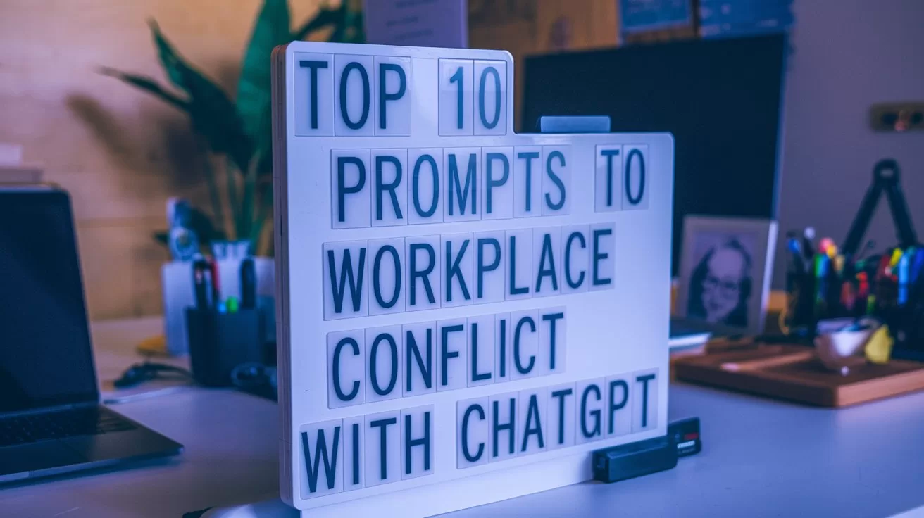 Handle Workplace Conflict with ChatGPT