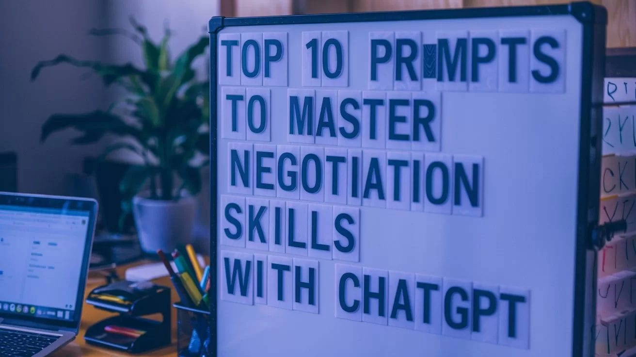 Master Negotiation Skills with ChatGPT