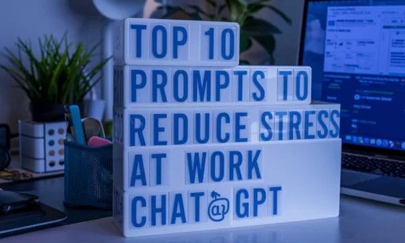 Reduce Stress at Work with ChatGPT