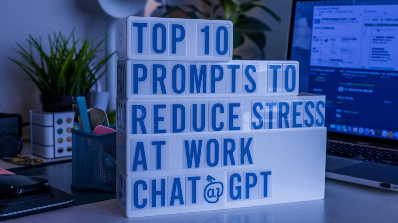 Reduce Stress at Work with ChatGPT